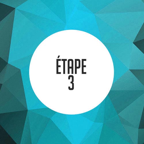 étape 3 de la livraison de nuit